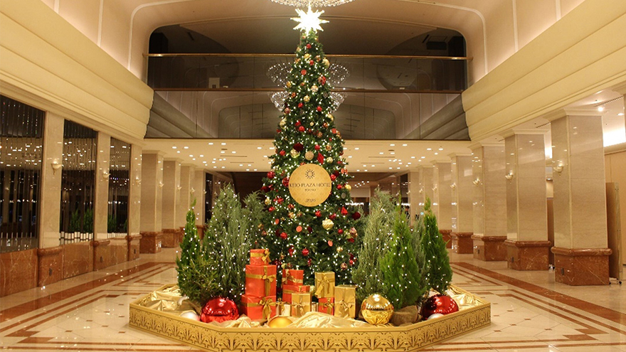 スタンプラリーのスポット「京王プラザホテルのクリスマス」のイメージ